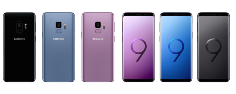 Объем памяти на Samsung Galaxy S9