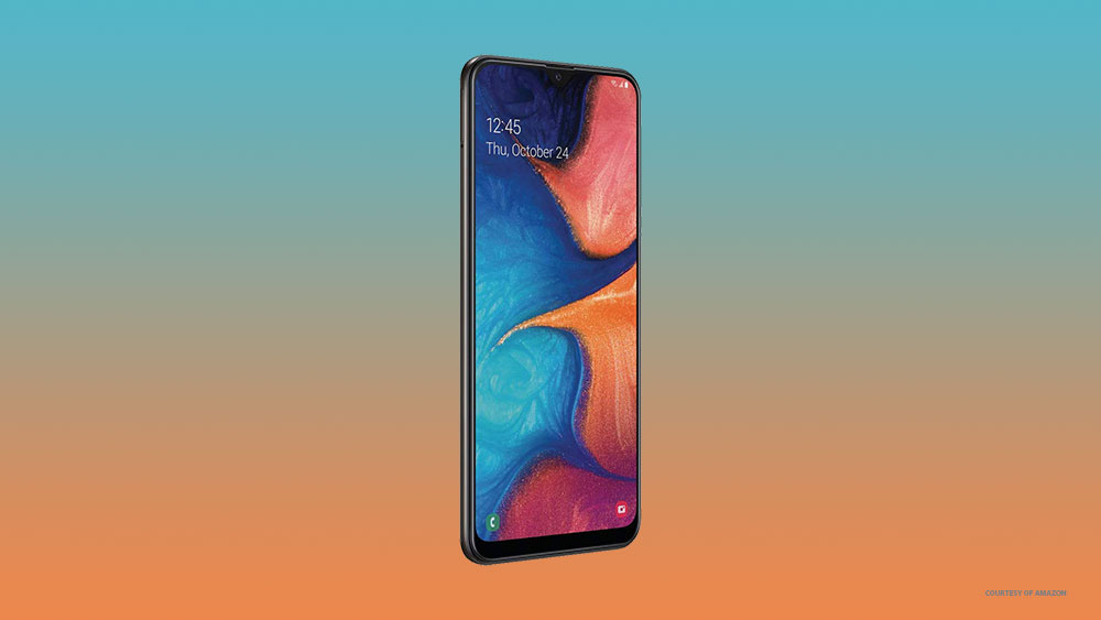 Как открыть заднюю крышку аккумулятора на Samsung A20