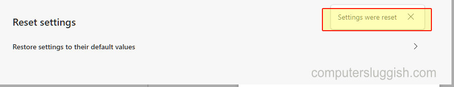 Как сбросить настройки Microsoft Edge на значения по умолчанию