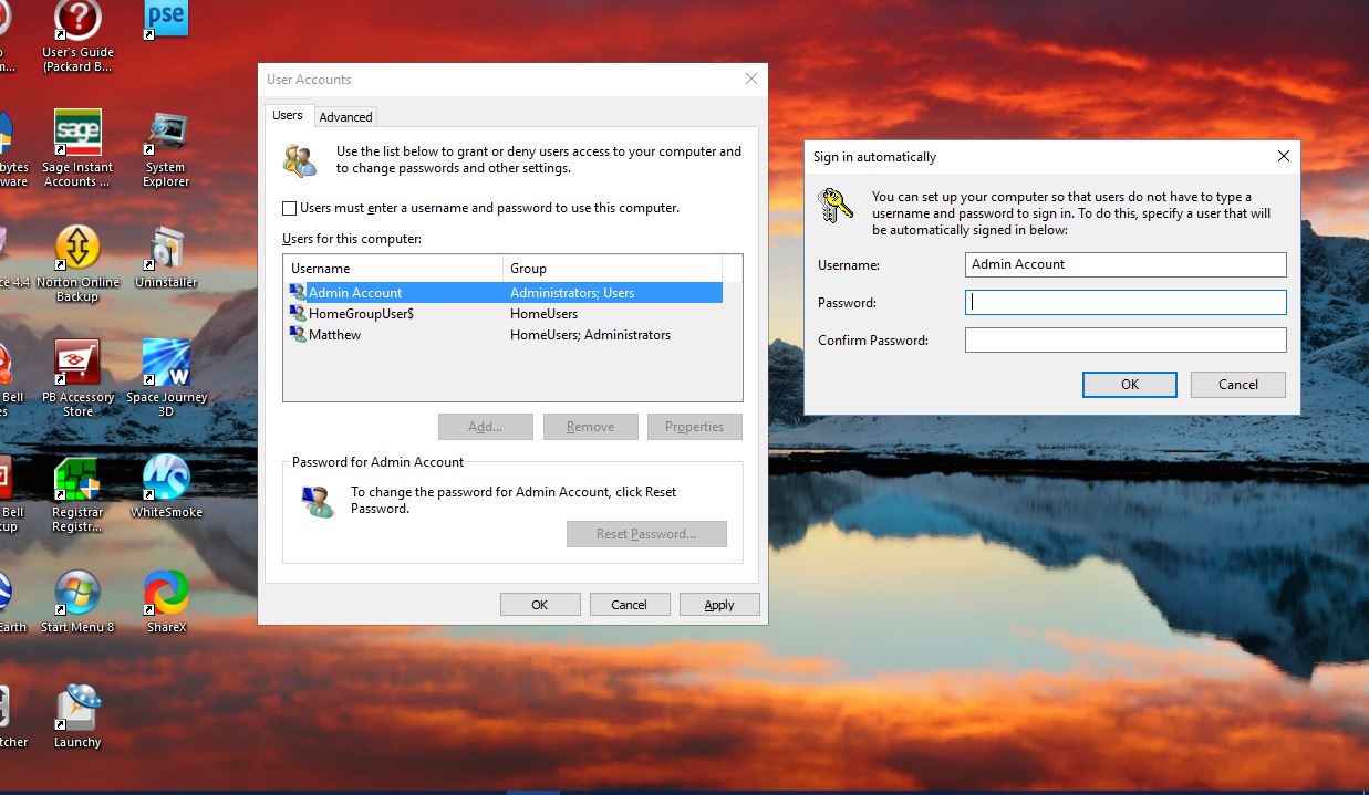 Как записывать видео на ПК виндовс 10. Windows 10 пляж вход в систему где это. Вход без пароля автоматический