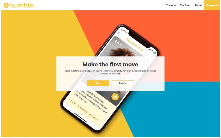 Как найти знакомый профиль на Bumble