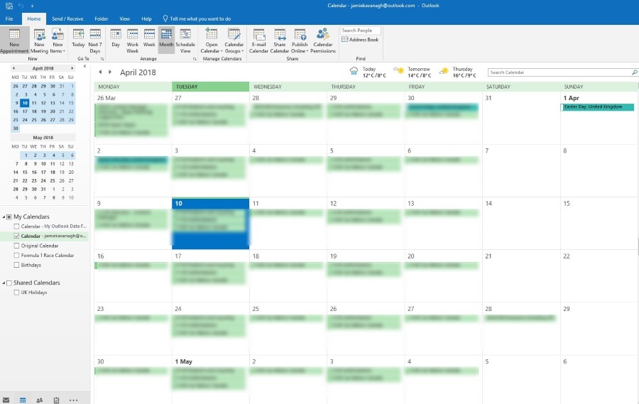 Как синхронизировать календарь Google с Outlook