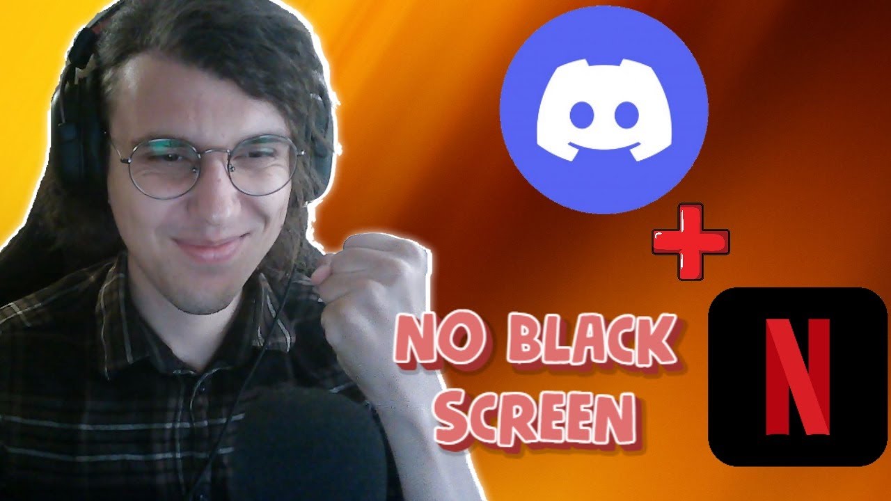 Исправить черный экран Discord Netflix