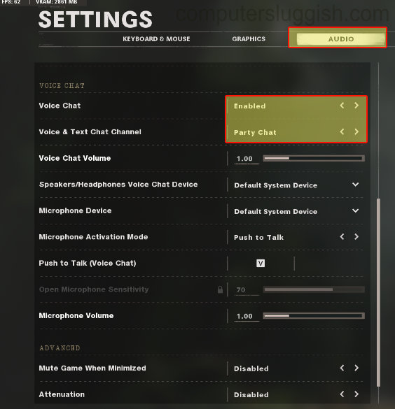 FIX Call Of Duty Cold War PC не может слышать других игроков в голосовом чате
