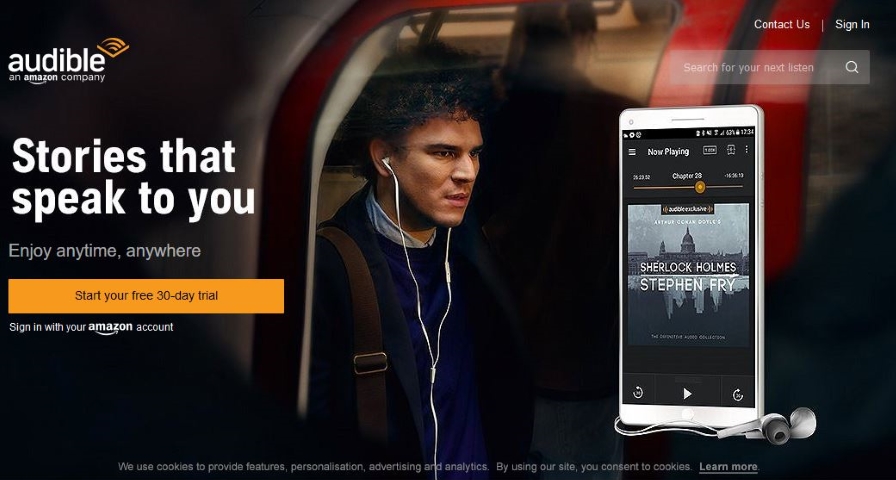 Как отменить Audible