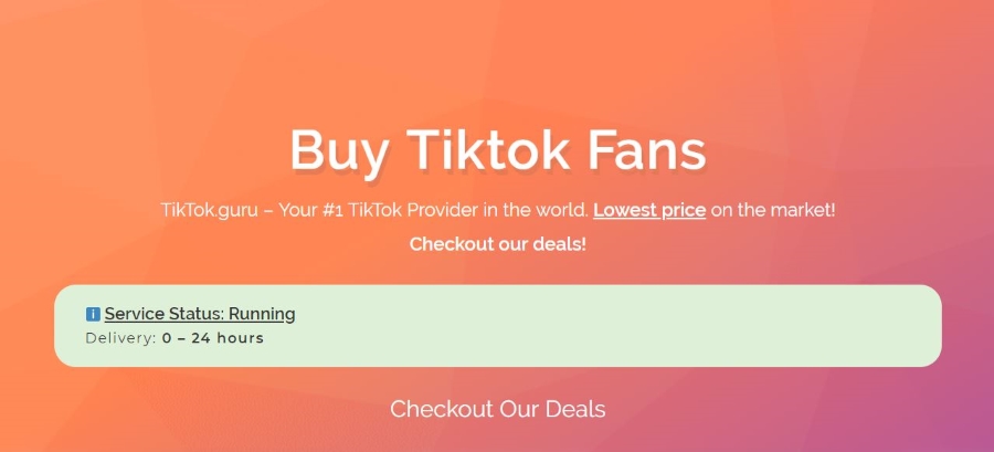 Лучшие места для покупки подписчиков Tik Tok