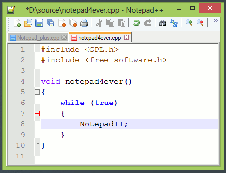 Альтернативы Notepad++ для Mac