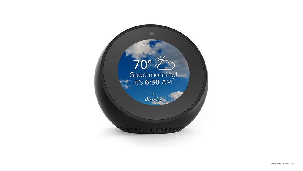 Как изменить циферблат часов на Amazon Echo Spot