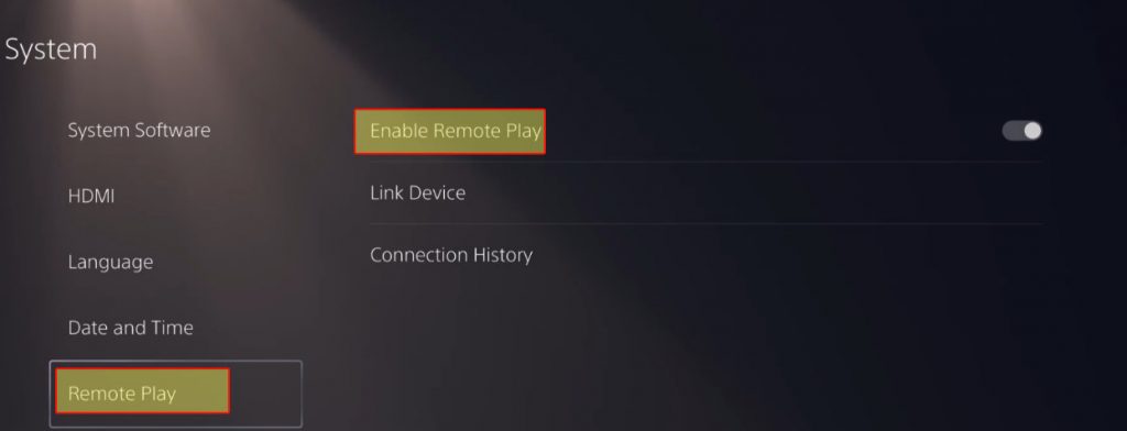Как настроить удаленное воспроизведение на PlayStation 5